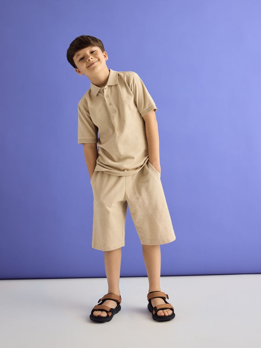 Completo in cotone - beige - RESERVED - 4