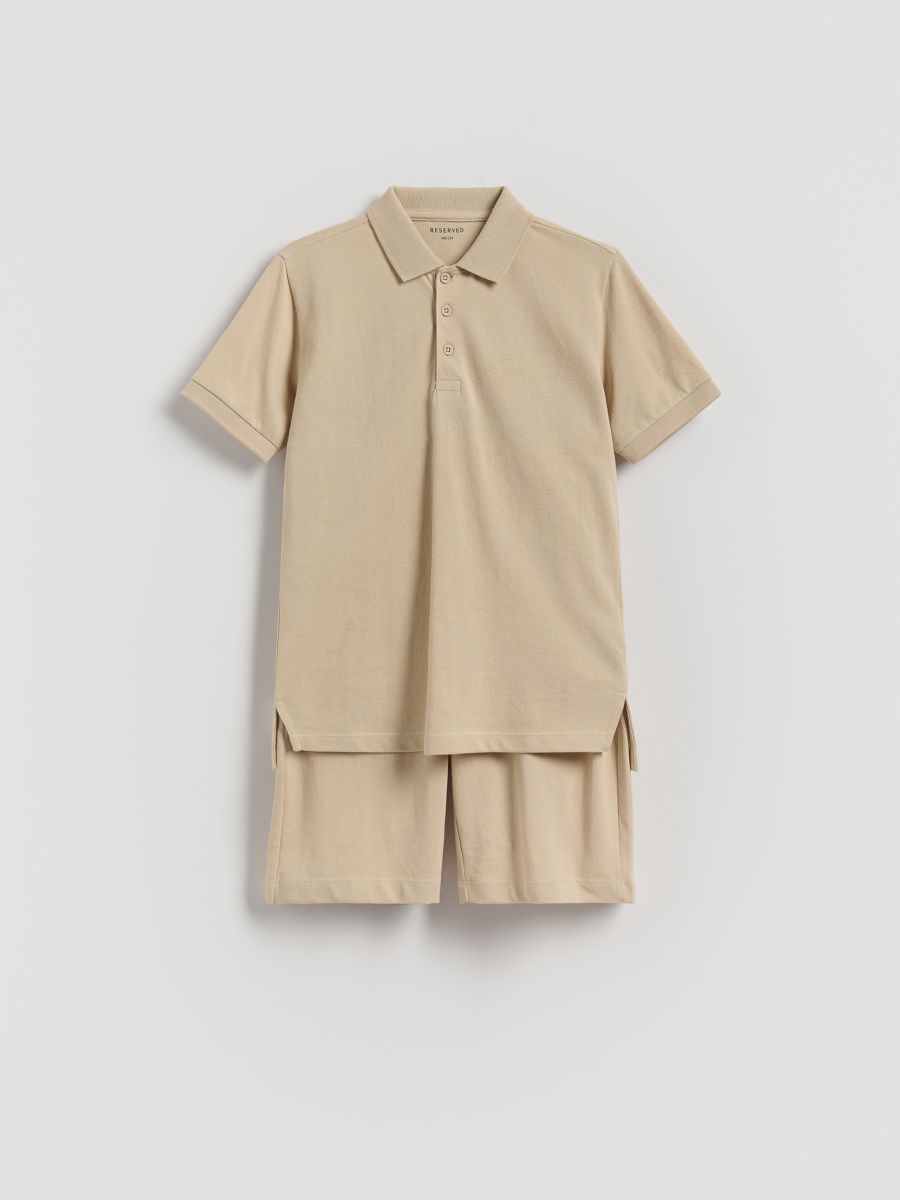 Completo in cotone - beige - RESERVED - 2