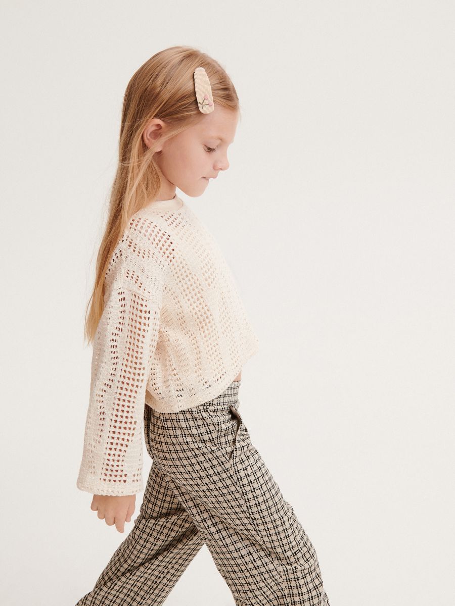 Check trousers - multicolor - RESERVED - 2