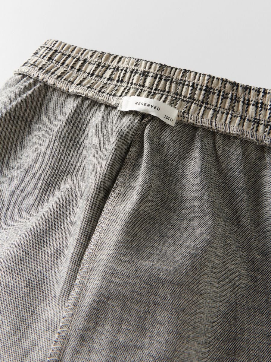 Check trousers - multicolor - RESERVED - 6