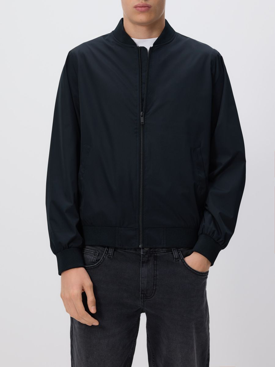 Bomber jacket - black - RESERVED