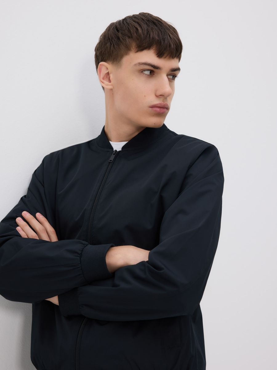 Bomber jacket - black - RESERVED