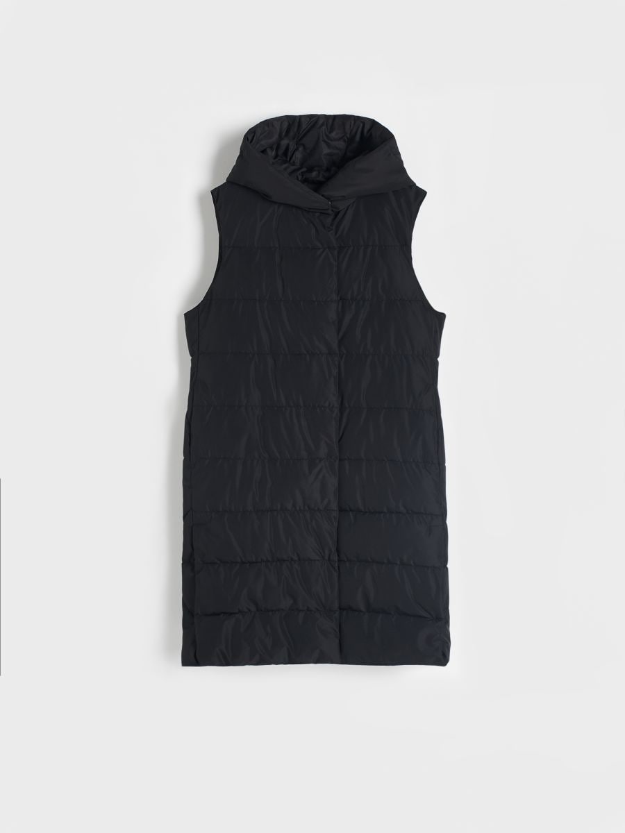 Quilted vest - black - RESERVED - 4