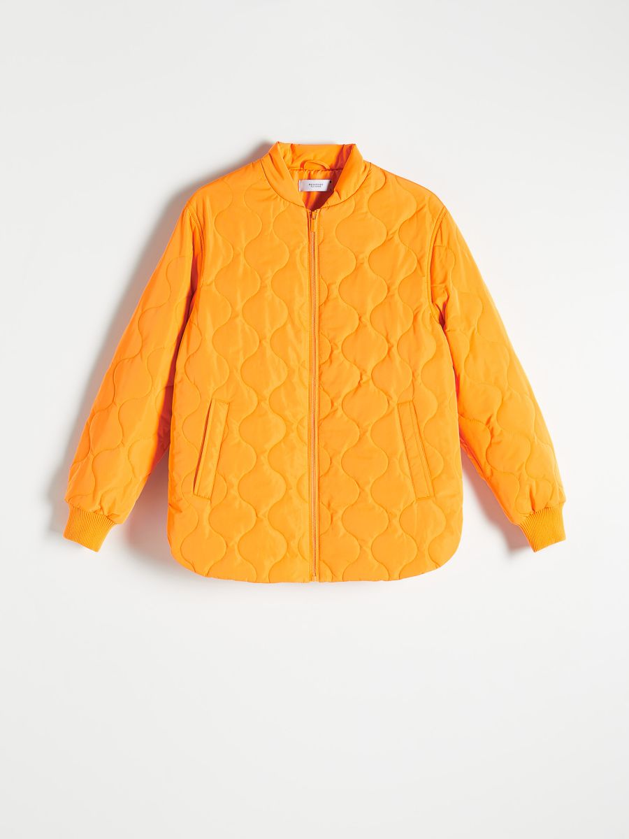 Quilted jacket - orange - RESERVED - 3