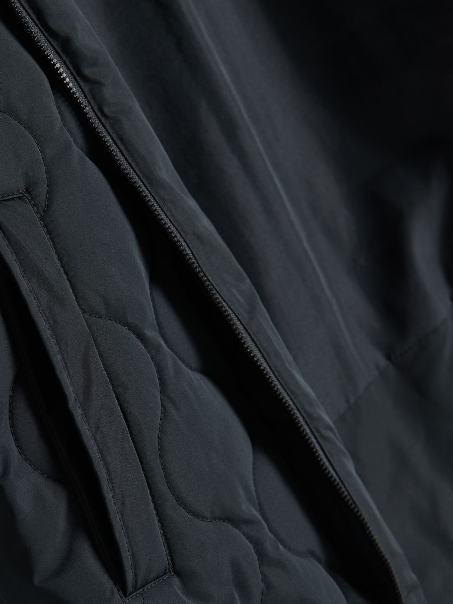 Steppjacke - schwarz - RESERVED - 5