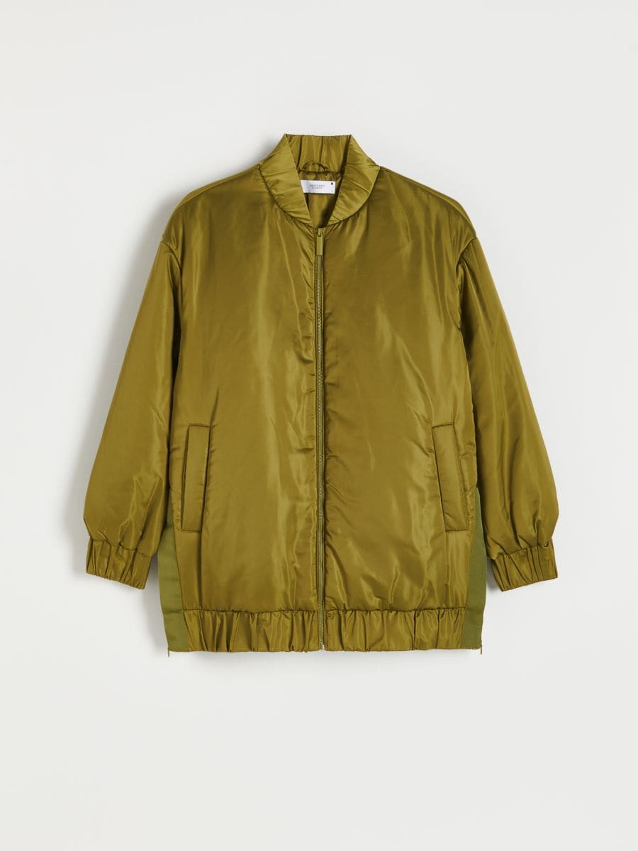 Bomber-jakk - hele oliivroheline - RESERVED - 4