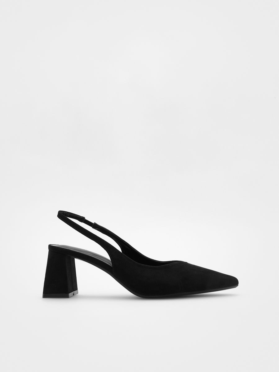 LADIES` PUMPS - ΜΑΥΡΟ - RESERVED