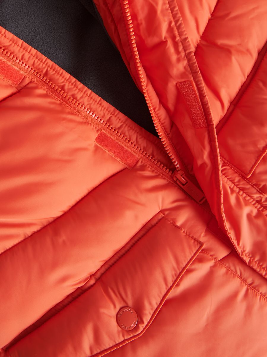 Insulated quilted jacket - red - RESERVED - 5