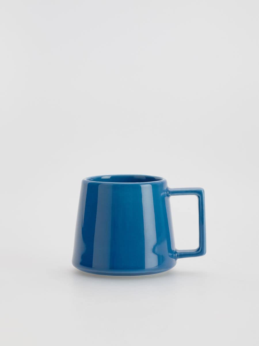 Trapezoid mug - indigo - RESERVED