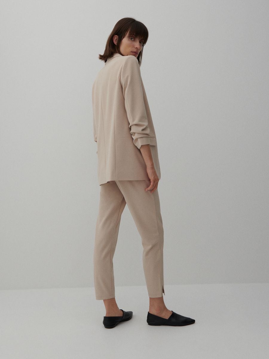 Plain blazer - beige - RESERVED - 4