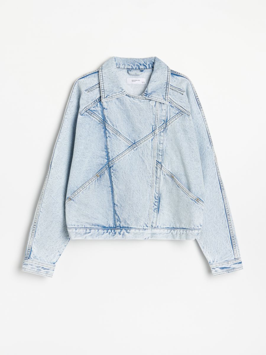 LADIES` JACKET - plava - RESERVED - 5