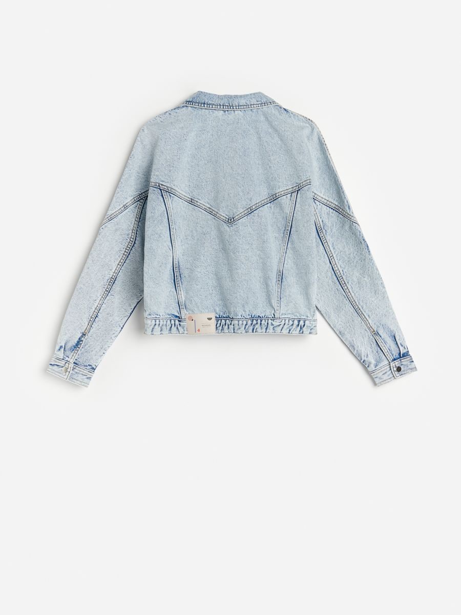 LADIES` JACKET - plava - RESERVED - 7