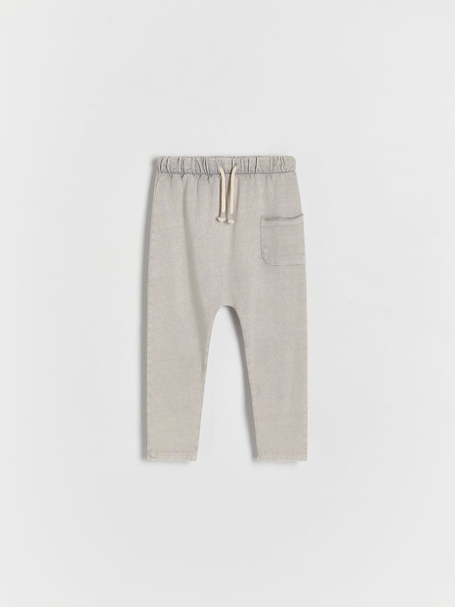 BABIES` TROUSERS - light grey - RESERVED