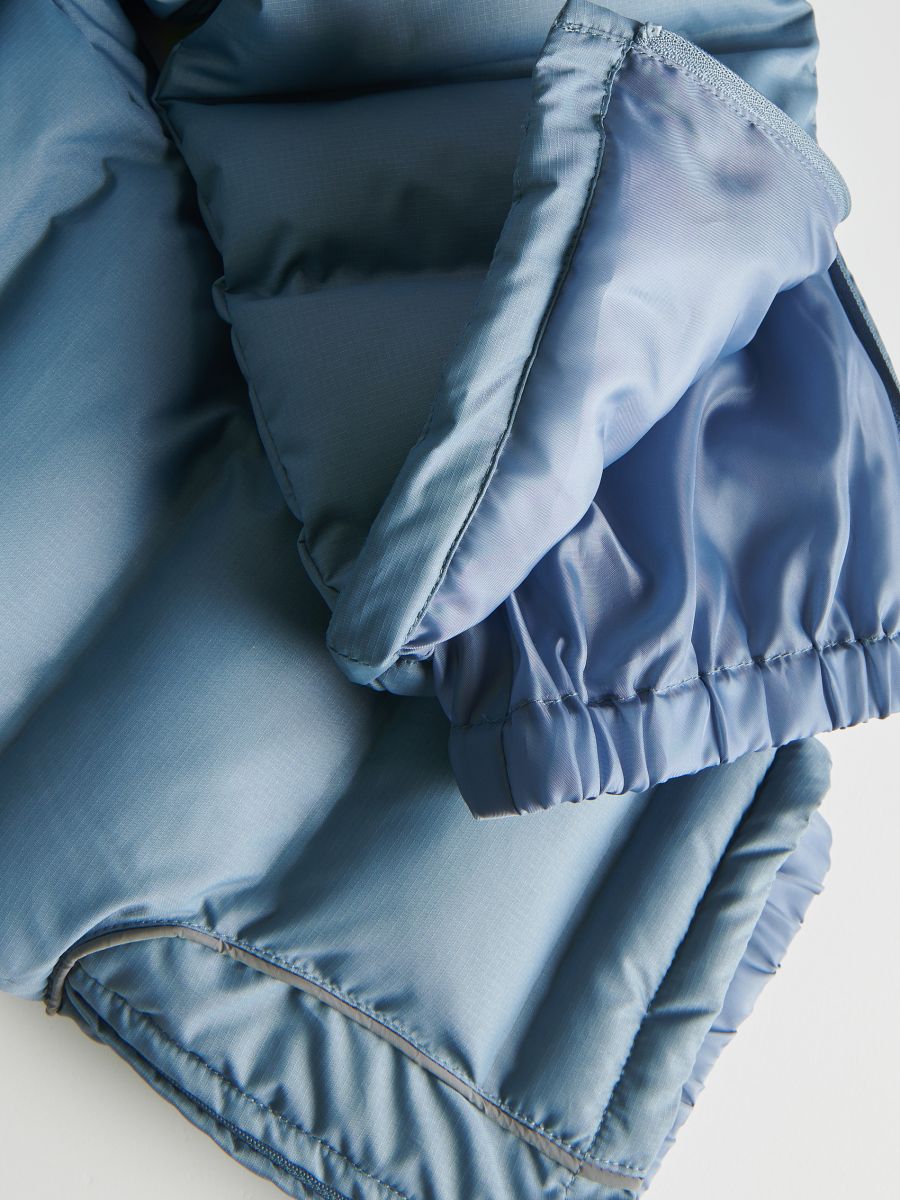 Insulated onesie with hood - steel blue - RESERVED - 5