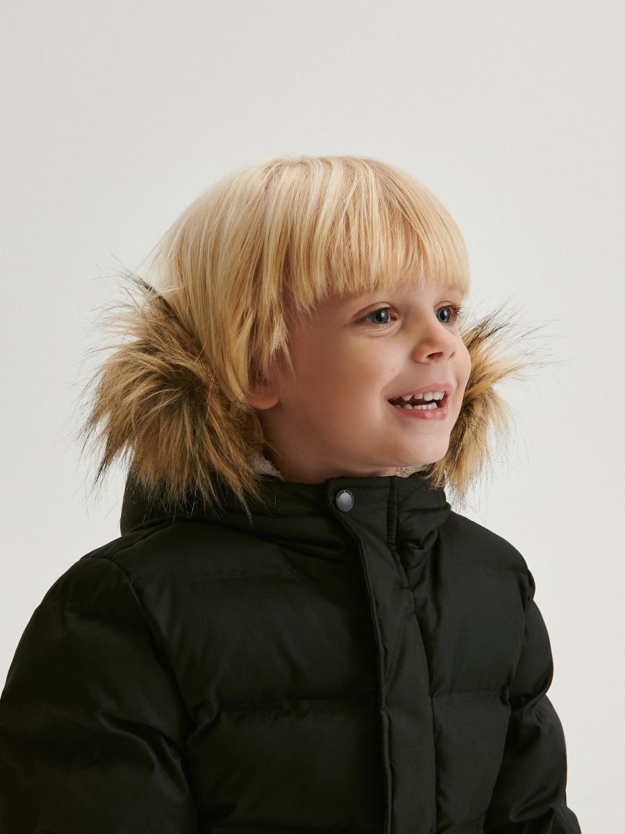 Insulated onesie with hood - black - RESERVED - 9
