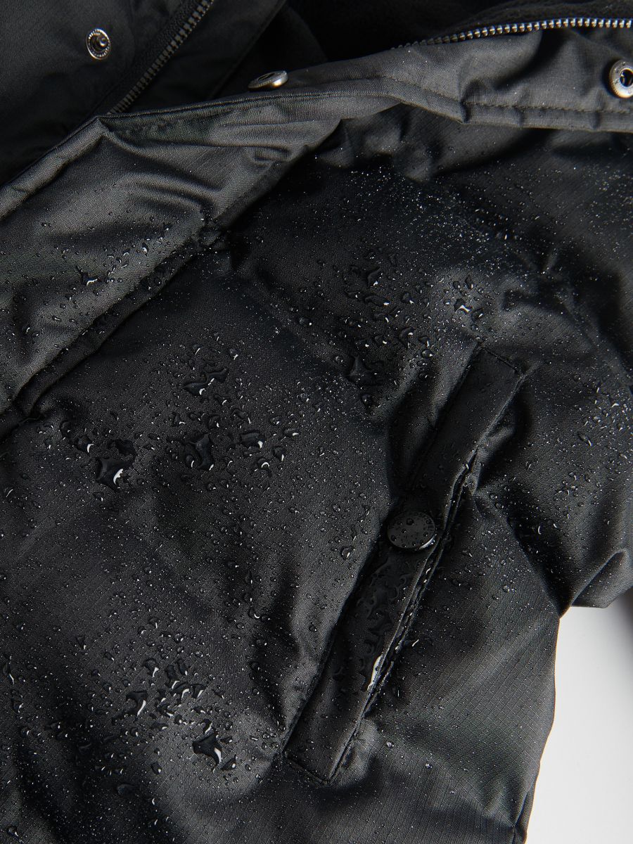 Insulated onesie with hood - black - RESERVED - 8