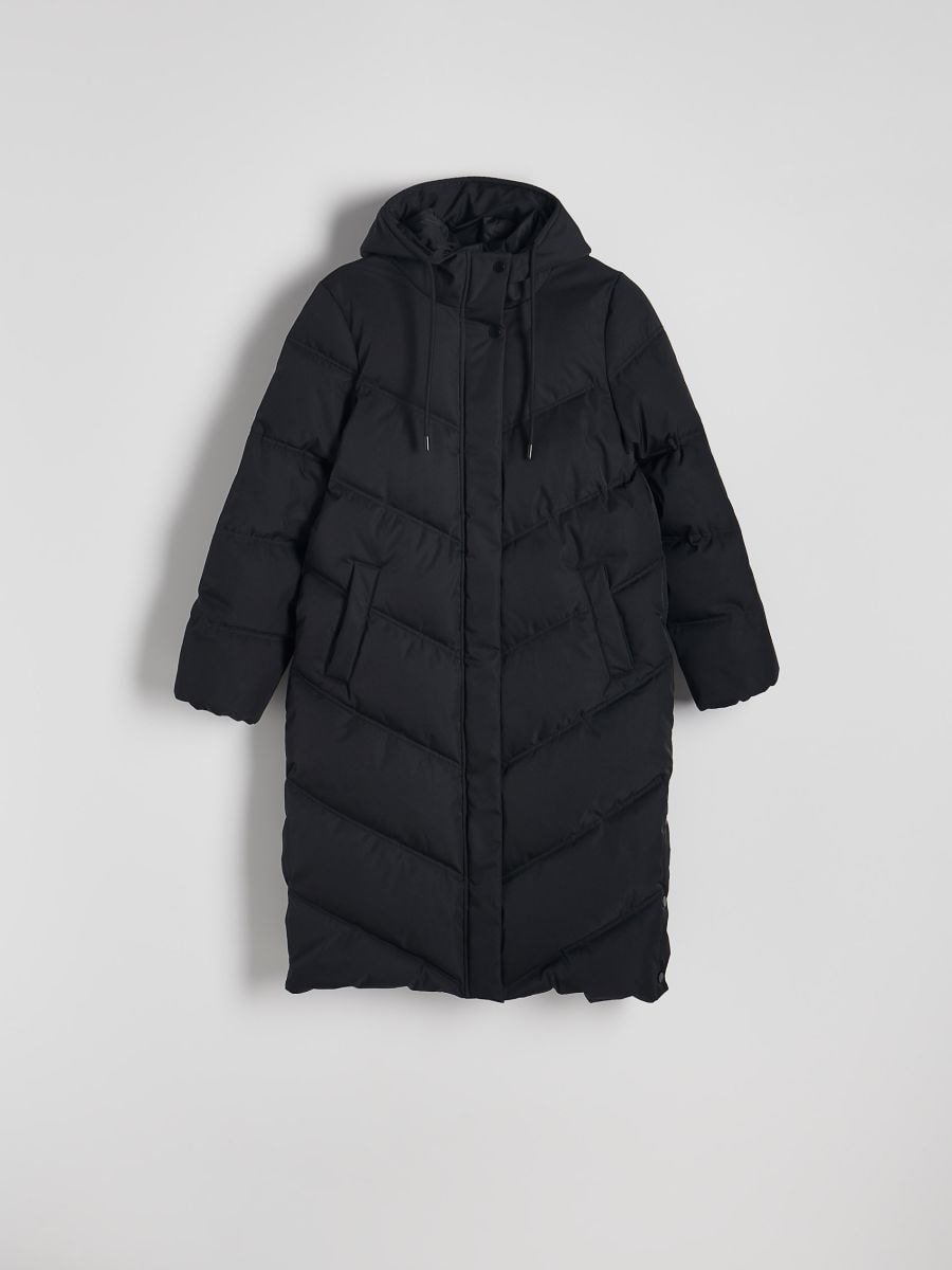 Quilted jacket with hood - black - RESERVED - 6