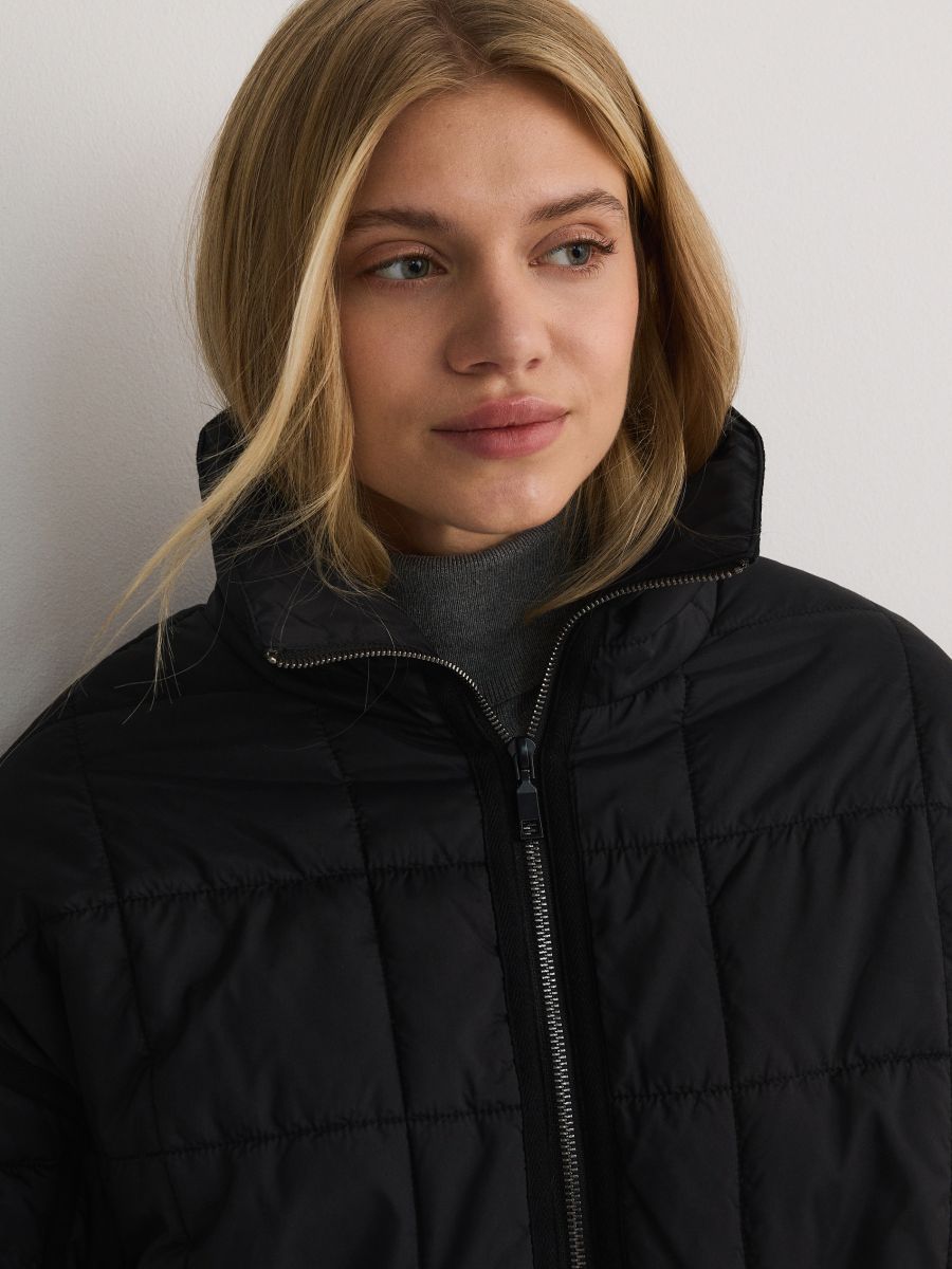 Steppjacke - schwarz - RESERVED - 3
