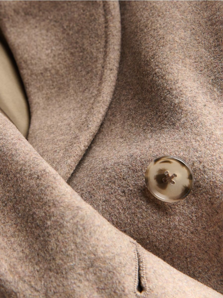 Blended wool coat - coffee - RESERVED - 6