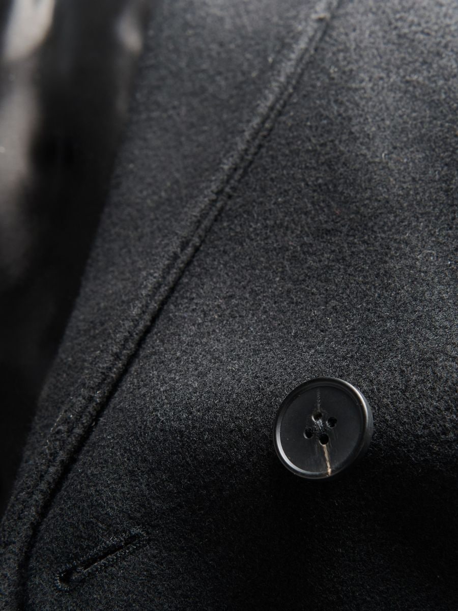 Blended wool coat - black - RESERVED - 6
