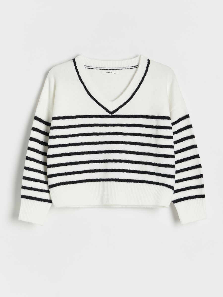 Striped jumper - multicolor - RESERVED