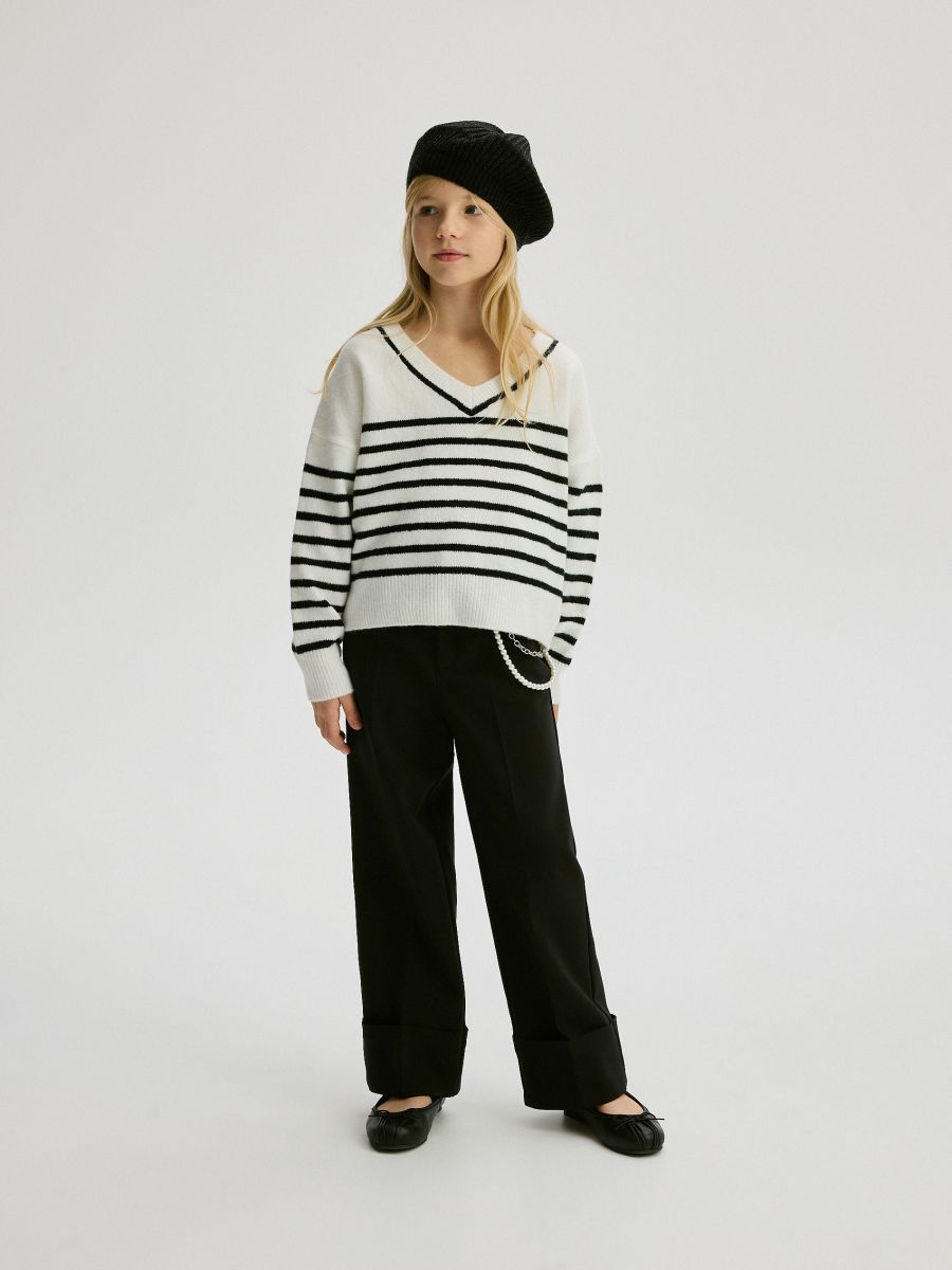 Striped jumper - multicolor - RESERVED - 5
