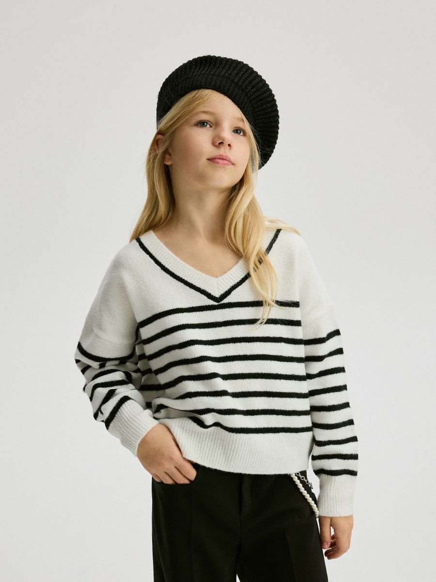 Striped jumper - multicolor - RESERVED - 2