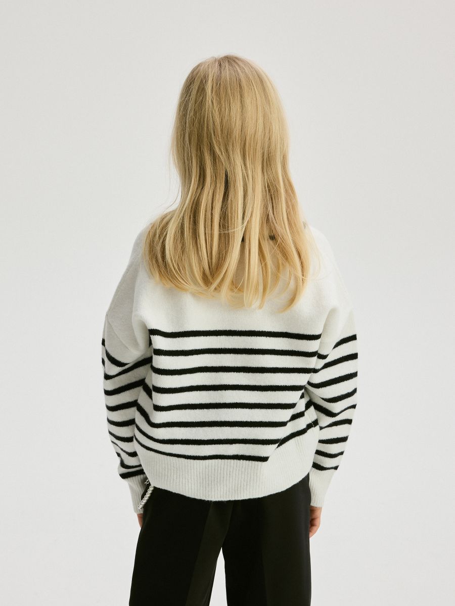 Striped jumper - multicolor - RESERVED - 7