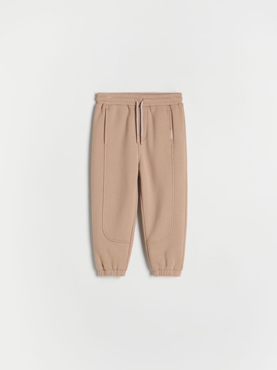 Jogger sweatpants - beige - RESERVED