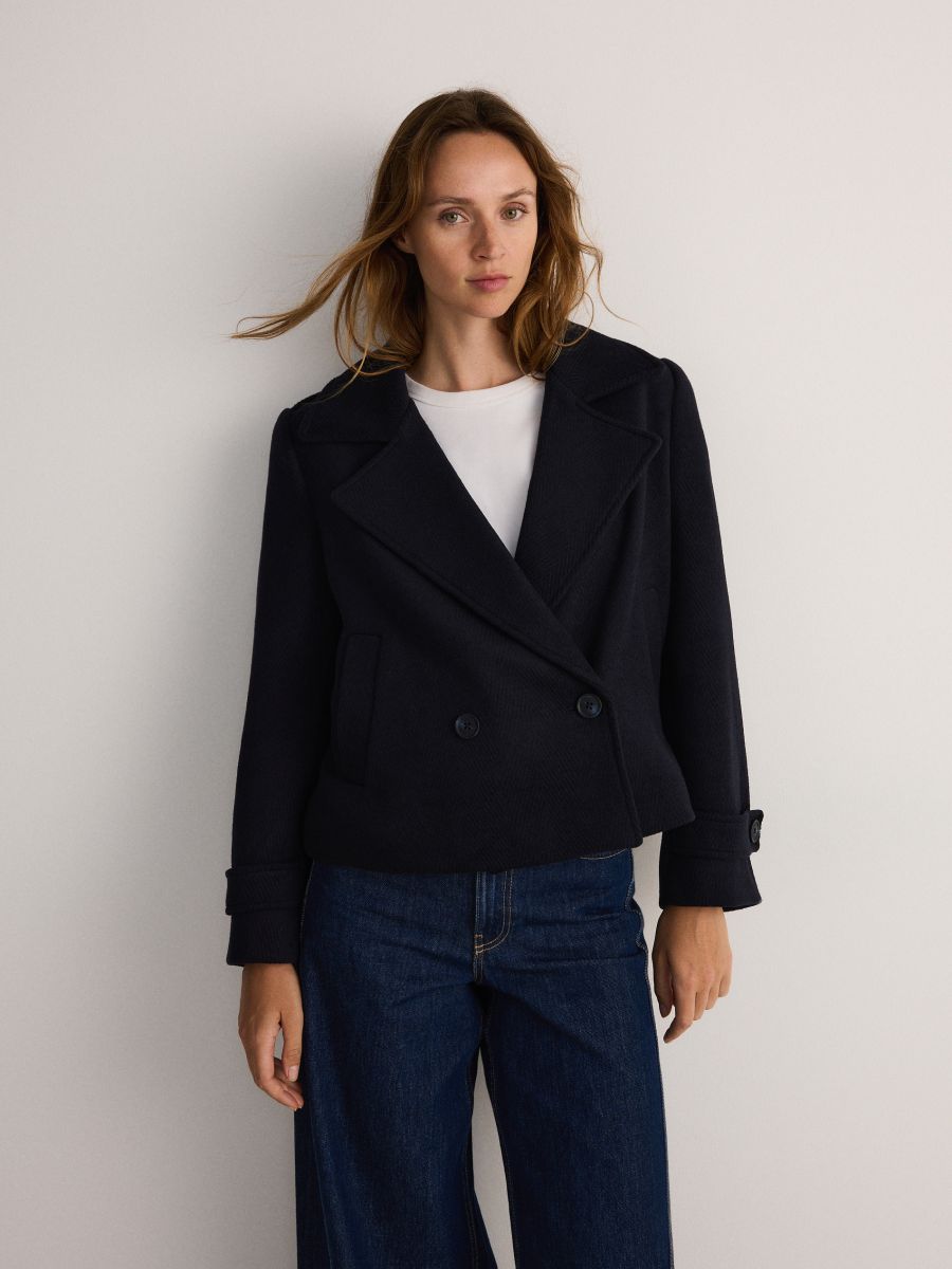 LADIES` OUTER JACKET - tmavomodrá - RESERVED - 4