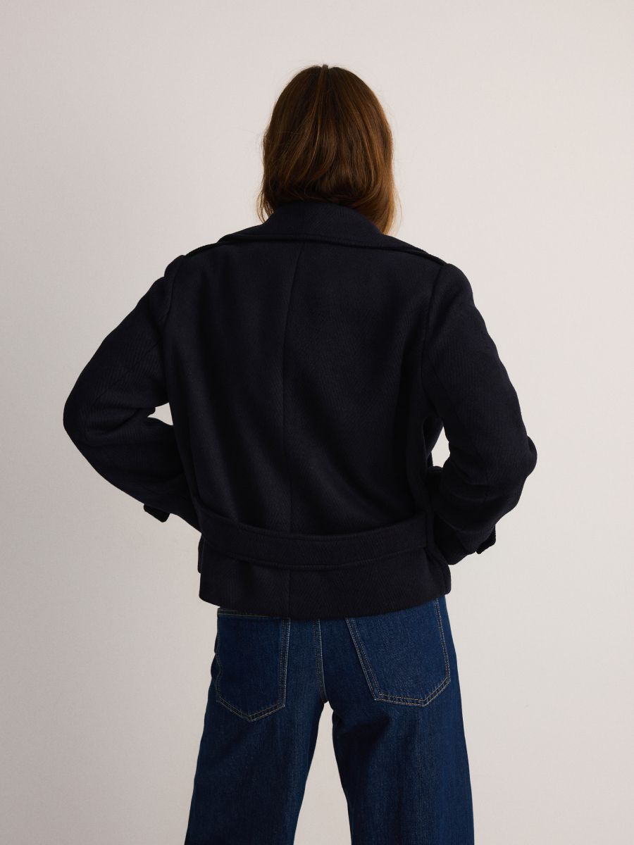 LADIES` OUTER JACKET - tmavomodrá - RESERVED - 5