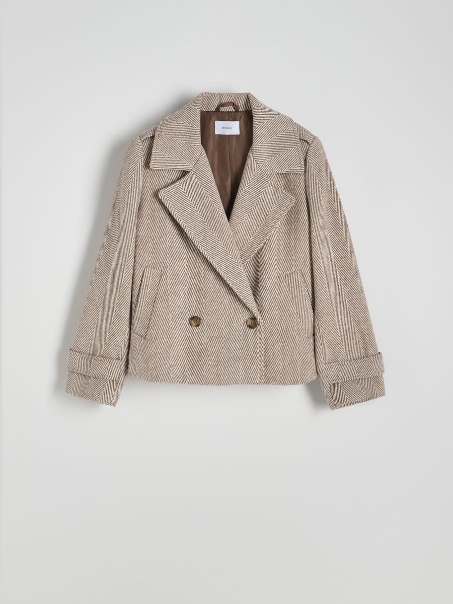 LADIES` OUTER JACKET - béžová - RESERVED - 5