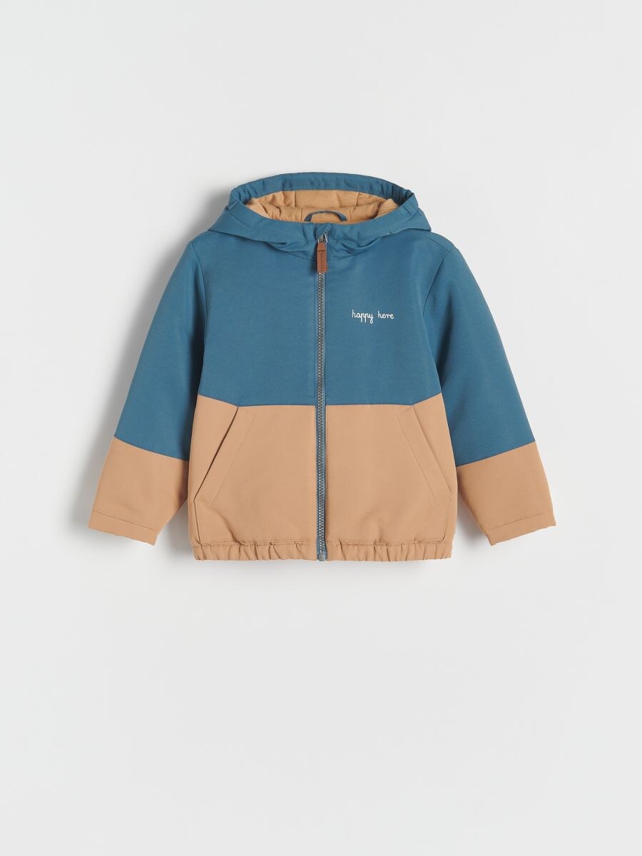 Hooded parka - multicolor - RESERVED - 4
