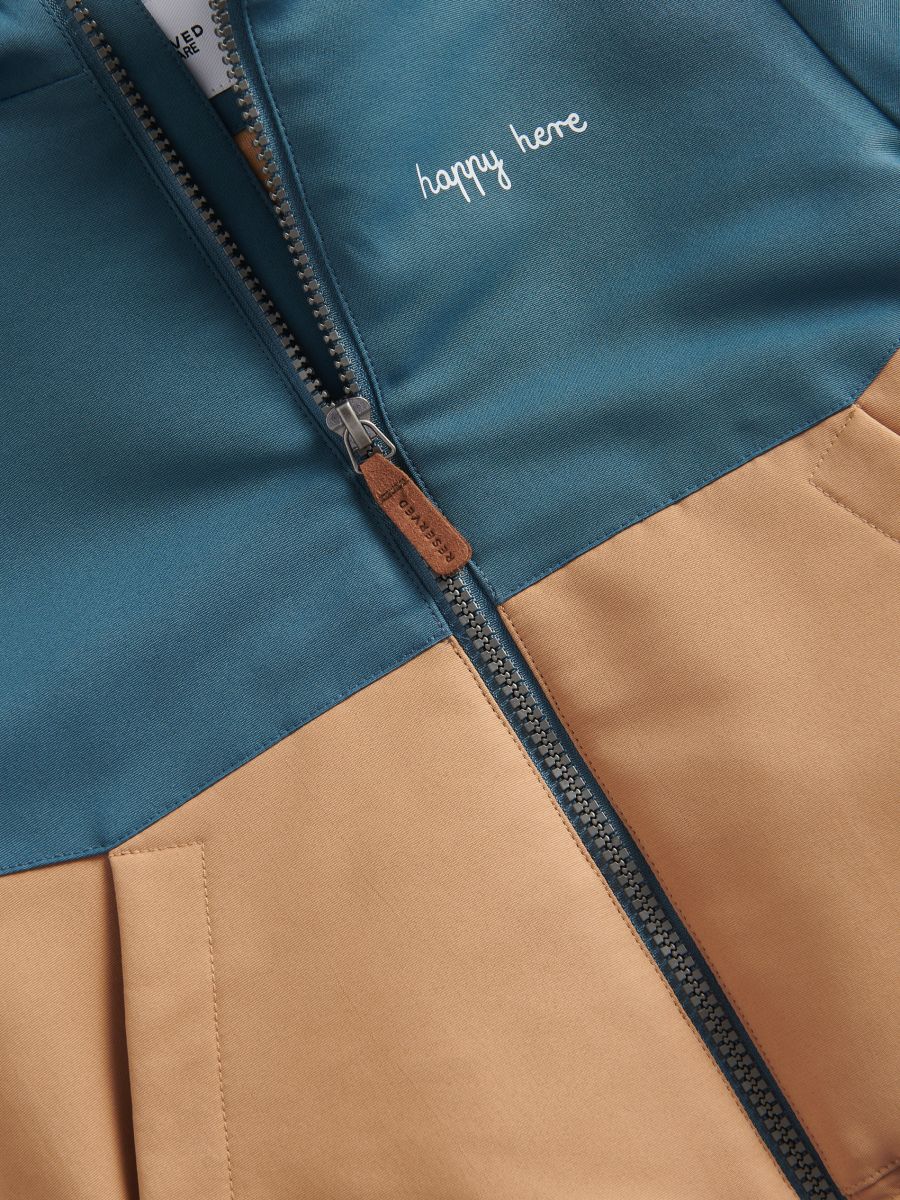 Hooded parka - multicolor - RESERVED - 6