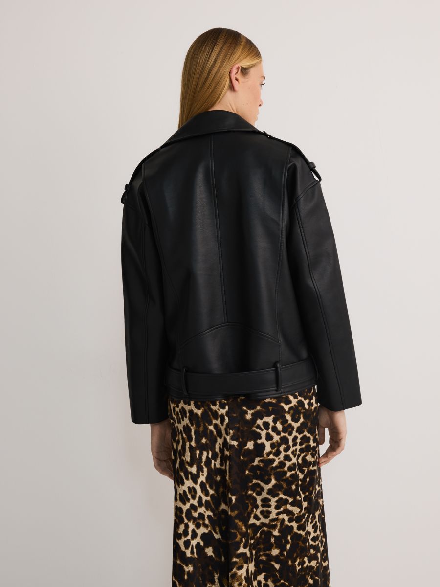 LADIES` OUTER JACKET - ΜΑΥΡΟ - RESERVED - 4
