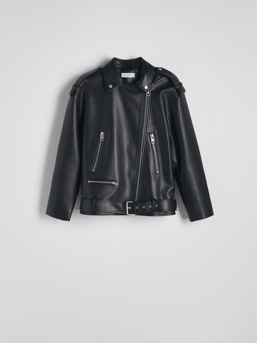 LADIES` OUTER JACKET - ΜΑΥΡΟ - RESERVED - 5