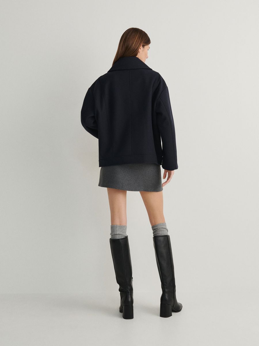 LADIES` OUTER JACKET - navy - RESERVED - 2