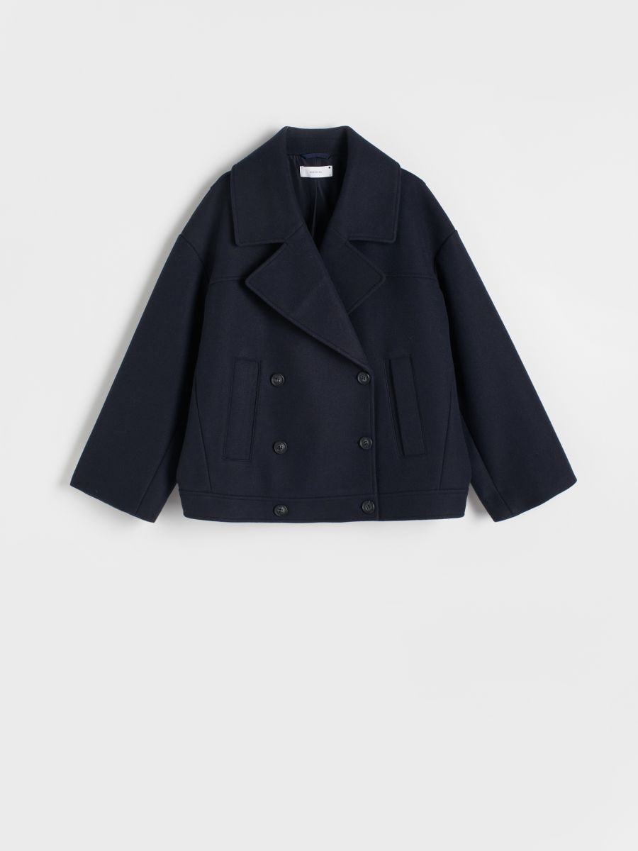 LADIES` OUTER JACKET - navy - RESERVED - 4
