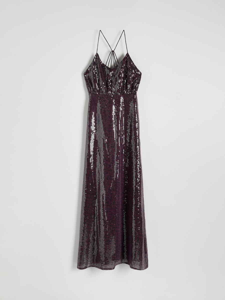 Sequin maxi dress - multicolor - RESERVED - 2
