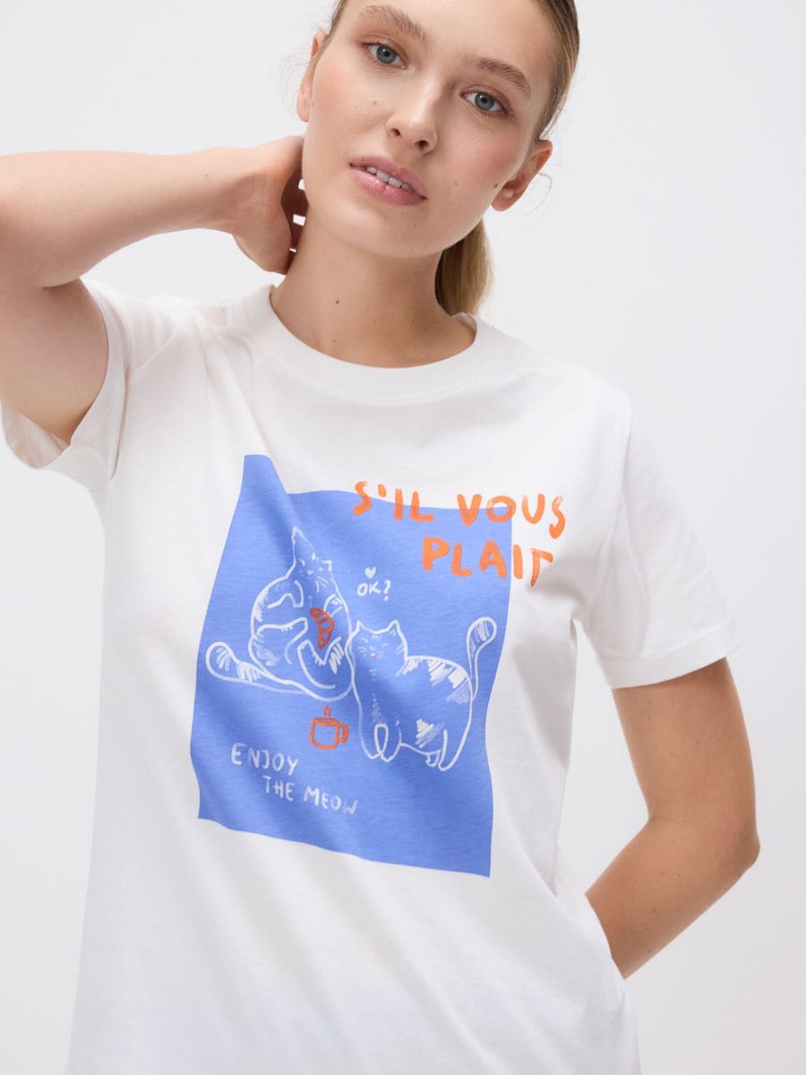 Two piece printed pyjama set - blue - RESERVED - 3