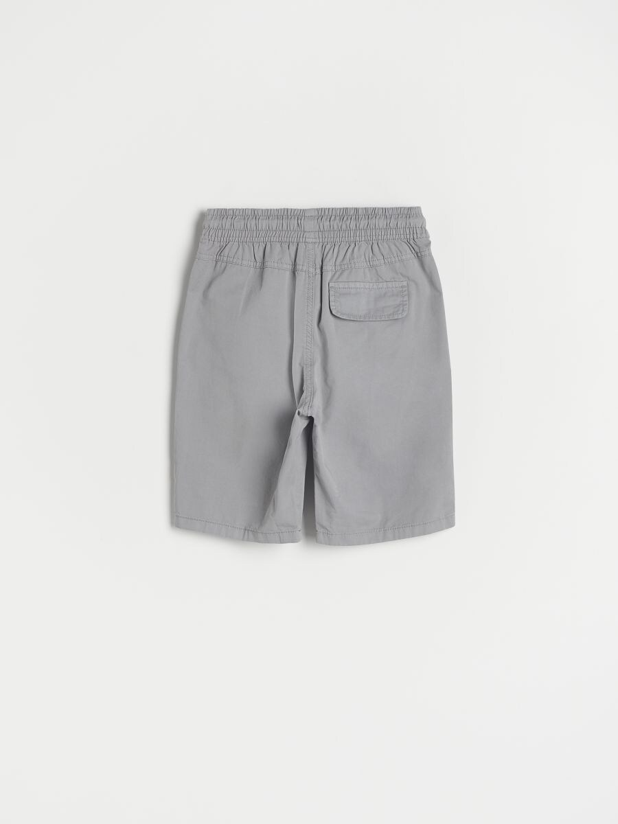 Patched shorts - dark grey - RESERVED - 2