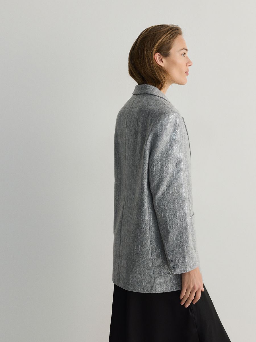 LADIES` BLAZER - multicolor - RESERVED - 2