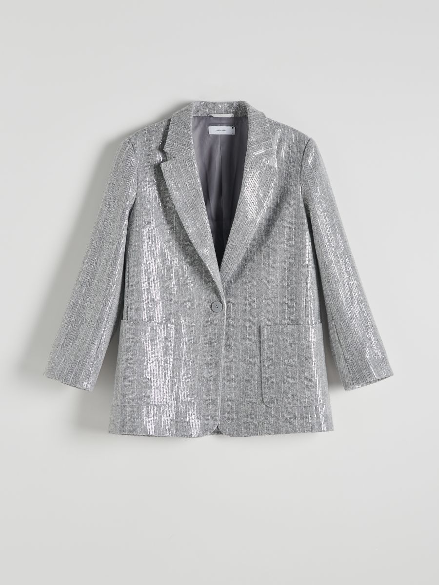 LADIES` BLAZER - multicolor - RESERVED - 5