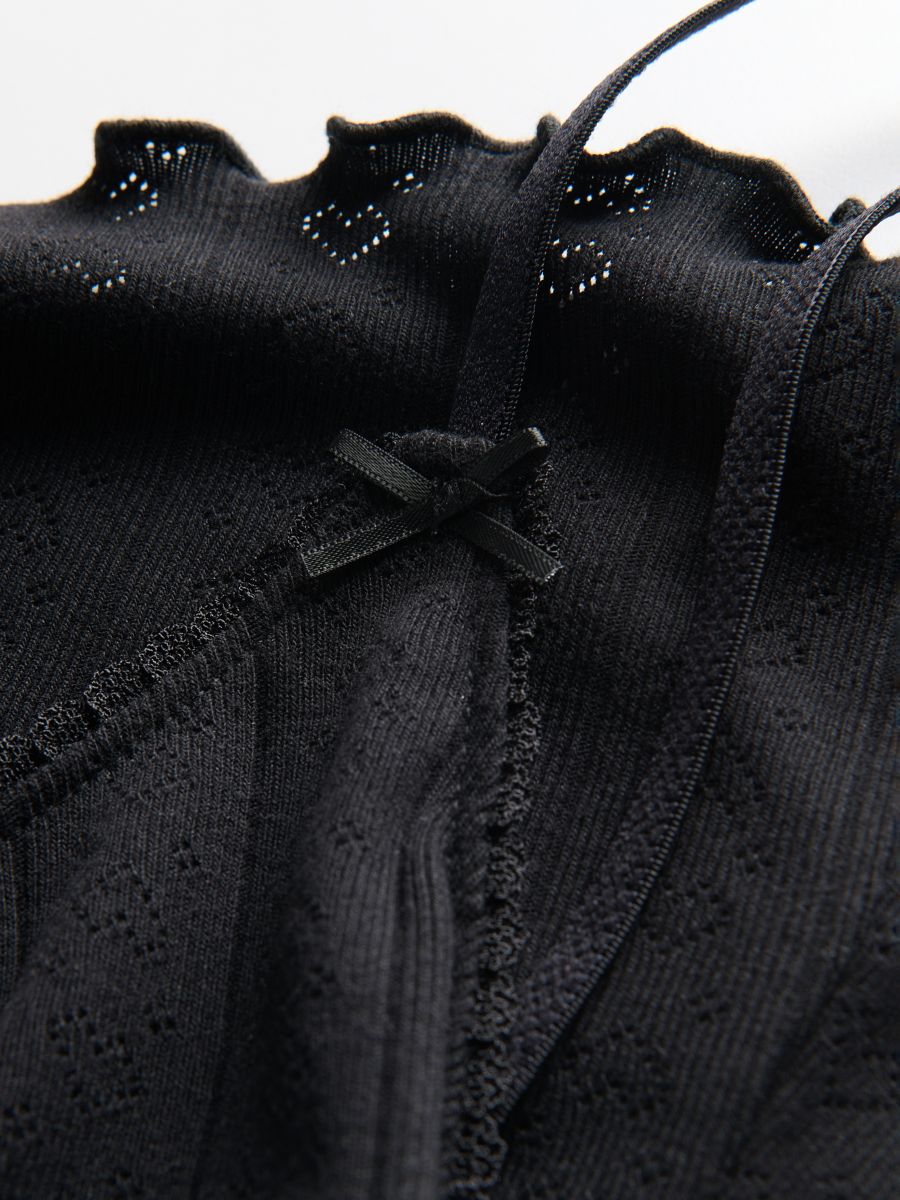 Two piece pyjama set - black - RESERVED - 6