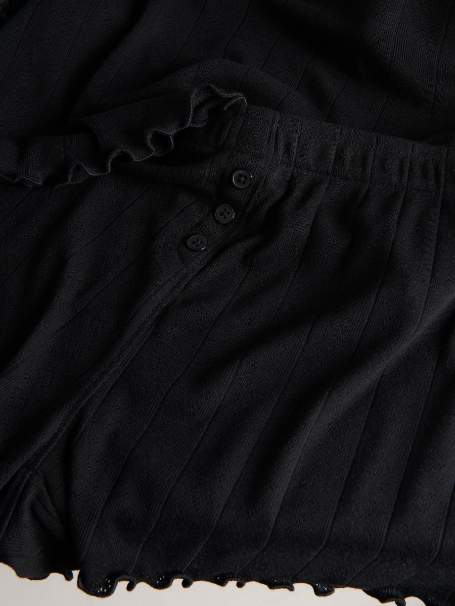 Two piece pyjama set - black - RESERVED - 7