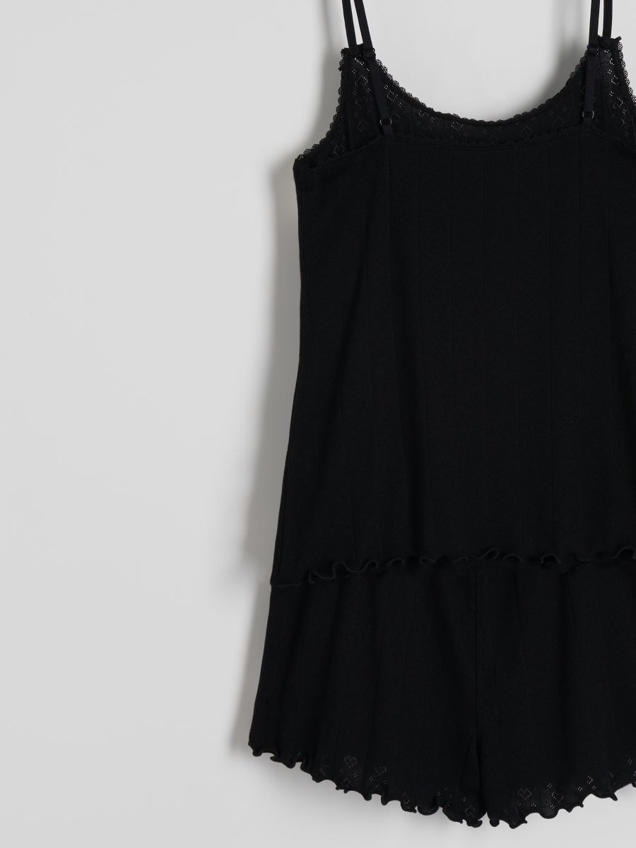 Two piece pyjama set - black - RESERVED - 8