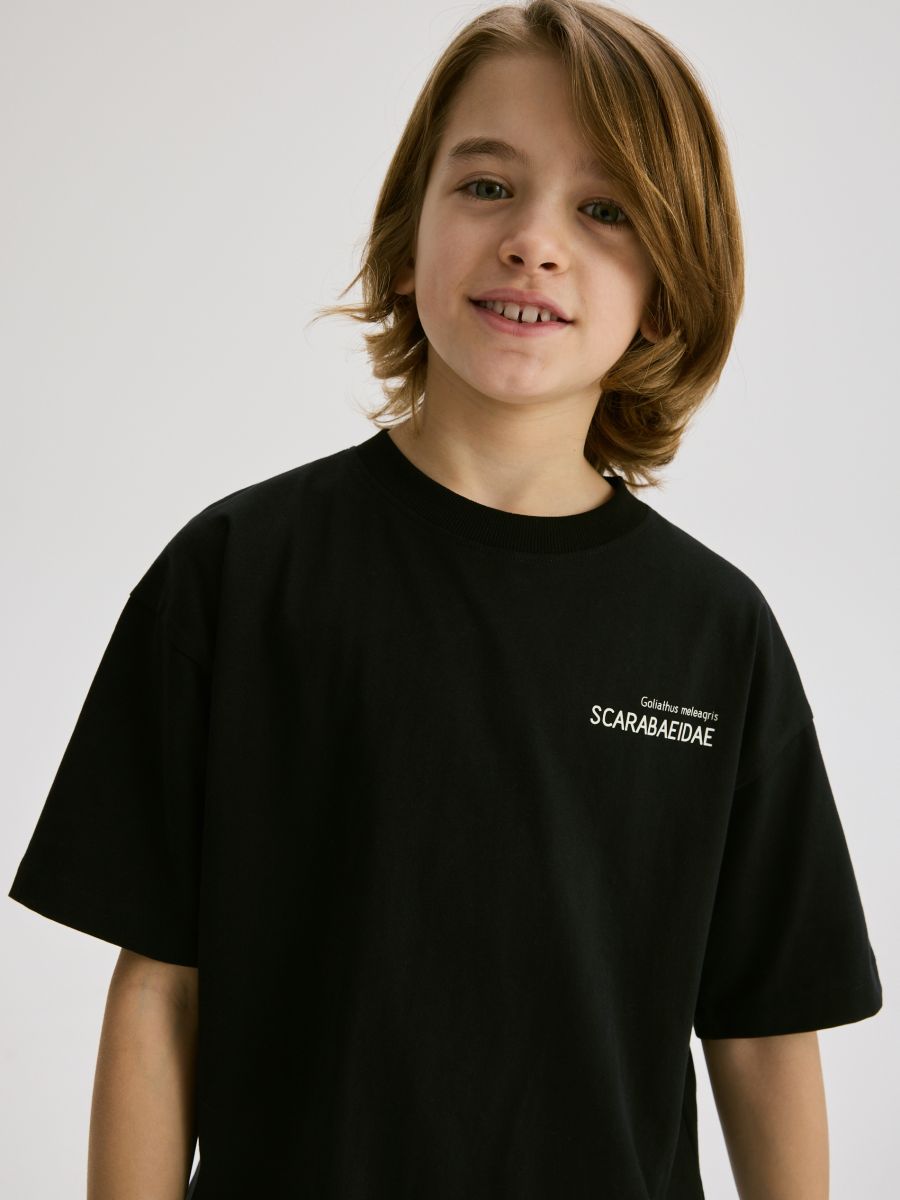 T-shirt with print - black - RESERVED - 3