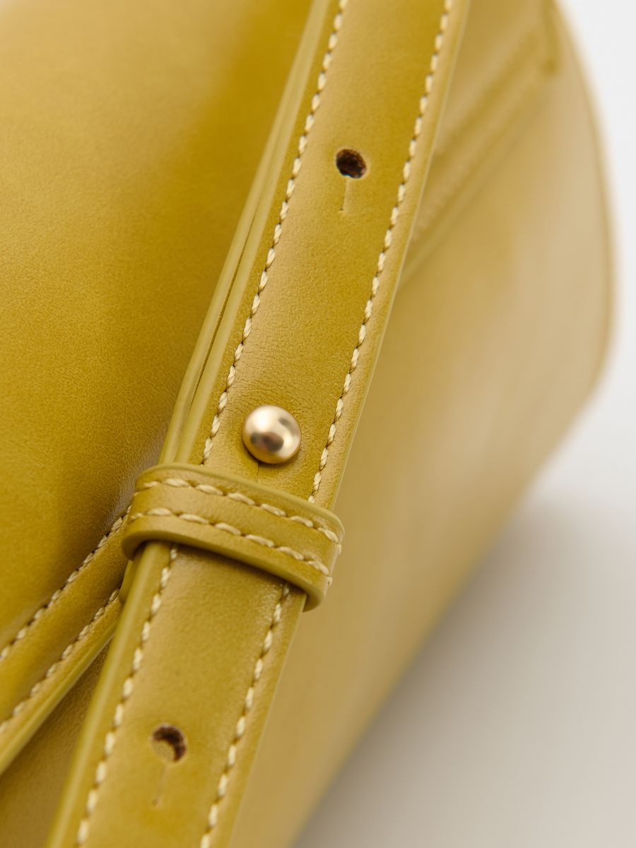 Baguette bag - light olive - RESERVED - 4