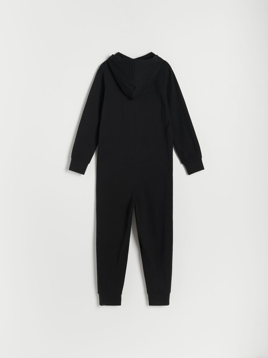 Skeleton motif onesie - black - RESERVED - 4