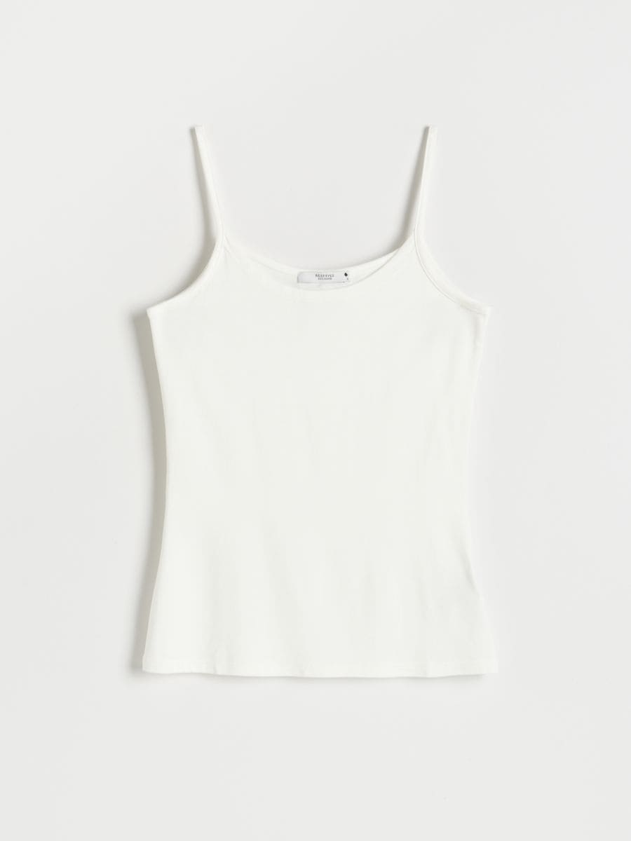 Plain Tencel™ Modal rich top - white - RESERVED - 4
